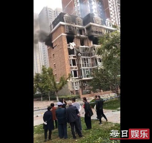 湖南一大楼爆炸事件，惊魂瞬间，住户被巨响震醒